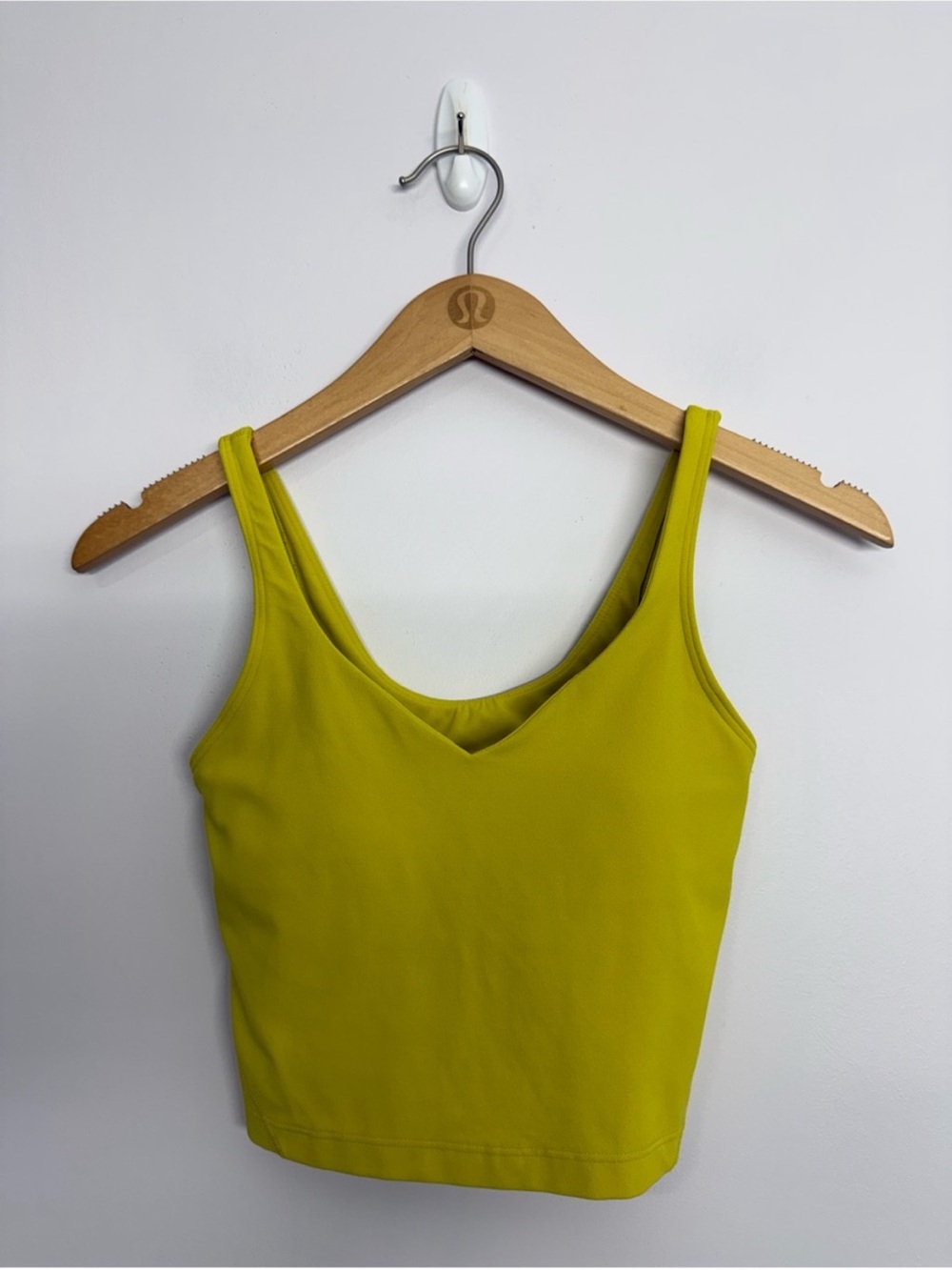 Lululemon Athletica Align Tank Top Chartreuse Lime Green Size 6 - Soleil Yellow